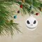 Tim Burton's The Nightmare Before Christmas Jack Skellington Heads Mini Christmas Ornaments, Shatterproof, Set of 6